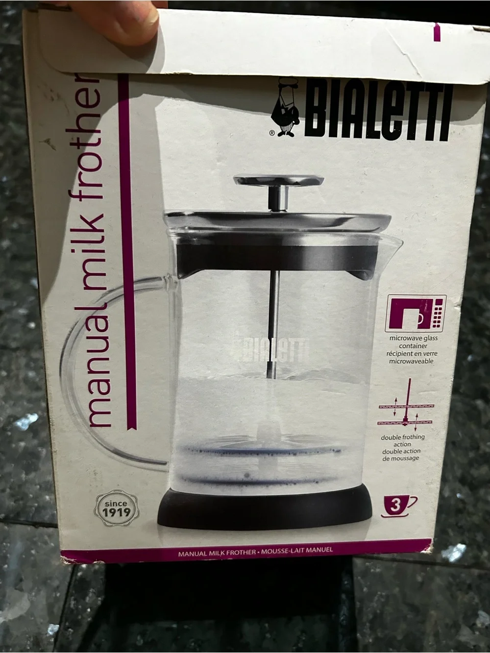 Bialetti manual milk